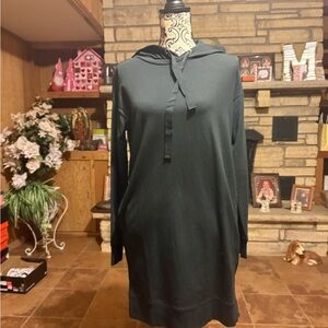 Elegant Black Long Sleeve Dress
